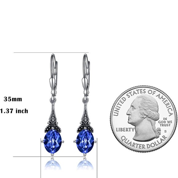 Vintage Drop Earrings - Picture 3 of 3